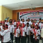 Thomson Marisi Parapat SH M.H Lantik pengurus DPC HBB Kabupaten Langkat IMG-20250226-WA0117