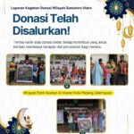 Laporan Kegiatan Donasi Wilayah Sumatera Utara, Berkah Sedekah: Donasi Telah Disalurkan! Biru Kuning Modern Penyaluran Donasi Konten Instagram_20250328_115743_0000